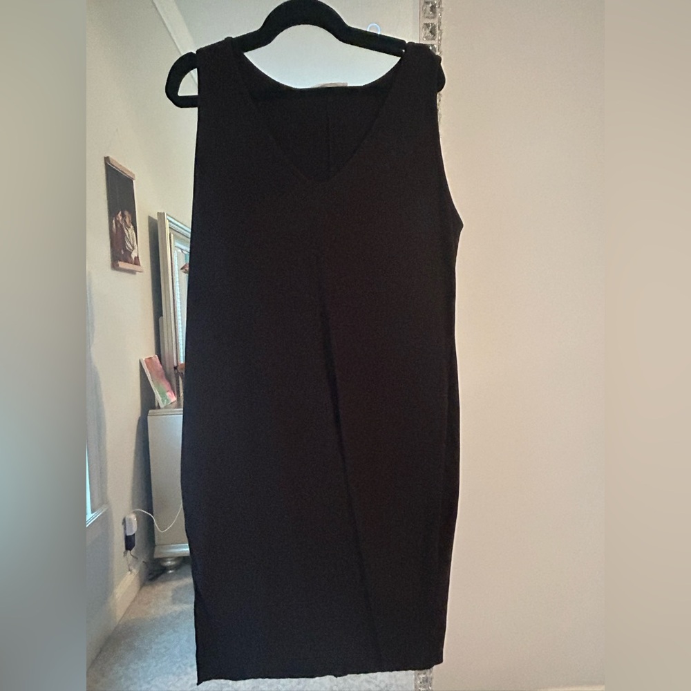 Ribbed t shirt midi dress